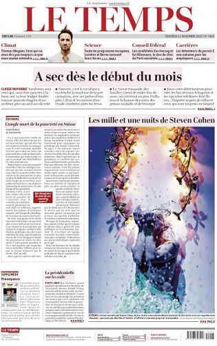 Le Temps - 11 Novembre 2022
