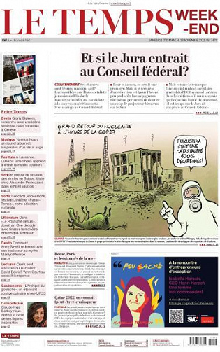 Le Temps - 12 Novembre 2022