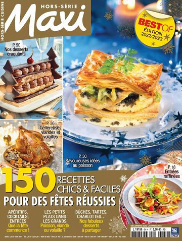 Maxi Hors-Série Cuisine - Décembre 2022 - Janvier 2023