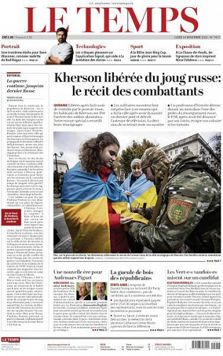 Le Temps - 14 Novembre 2022