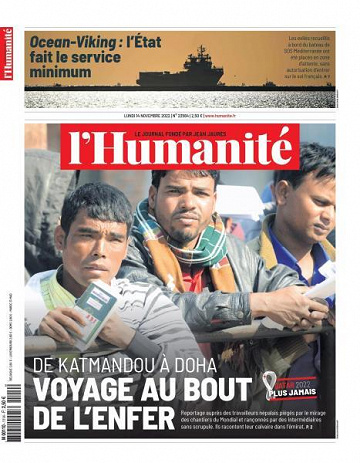 L’Humanite - 14 Novembre 2022