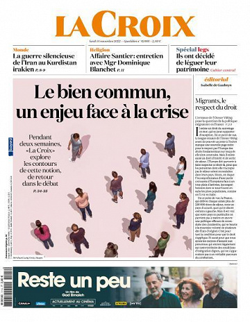 La Croix - 14 Novembre 2022