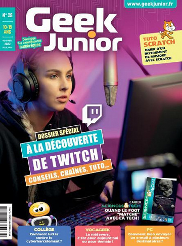 Geek Junior - Novembre 2022