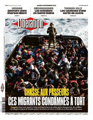 Libération du Mardi 15 Novembre 2022