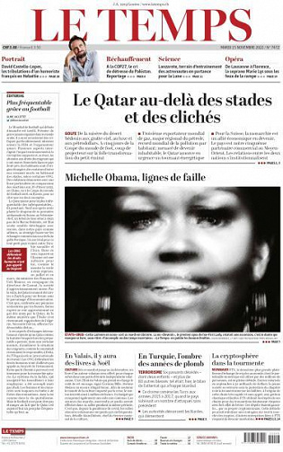 Le Temps - 15 Novembre 2022