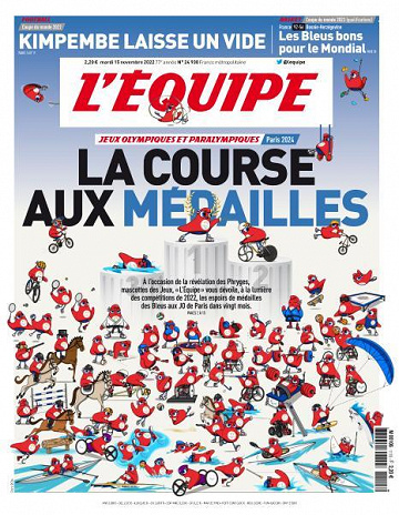 L’equipe du Mardi 15 Novembre 2022