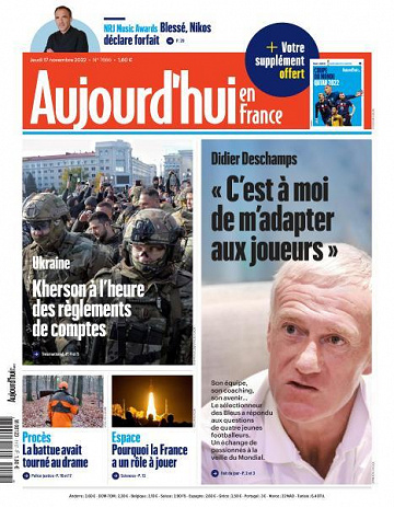Aujourd’hui en France - 17 Novembre 2022