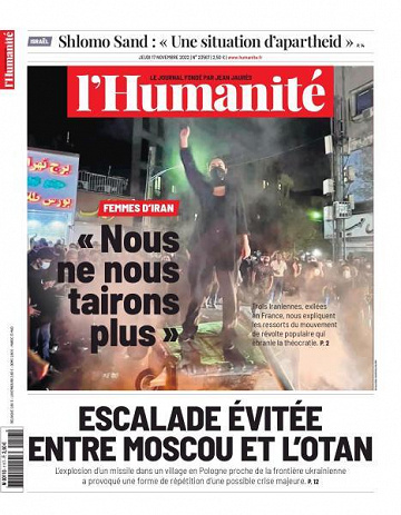 L’Humanite - 17 Novembre 2022