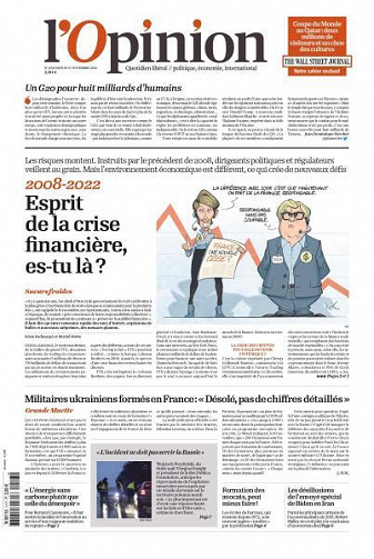 L’Opinion - 17 Novembre 2022