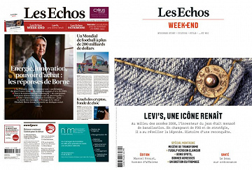Pack Les Echos + Les Echos Week-end - Vendredi 18 Novembre 2022