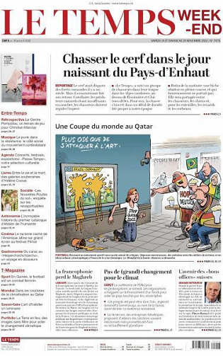 Le Temps - 19-20 Novembre 2022