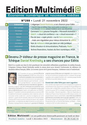 Édition Multimédia - 21 Novembre 2022