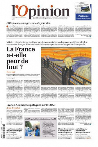 L’Opinion - 21 Novembre 2022