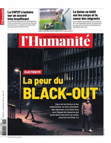 L’Humanite - 21 Novembre 2022