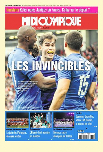Midi Olympique Rouge - 21 Novembre 2022