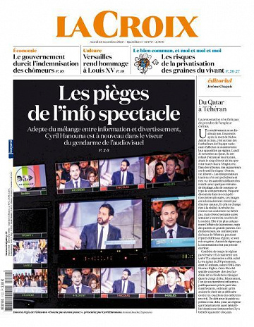 La Croix - 22 Novembre 2022