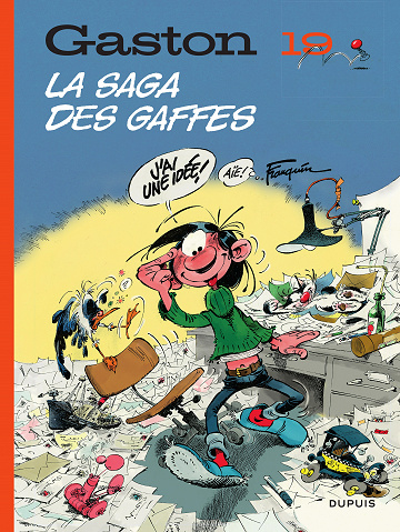 Gaston - Tome 19 (60e anniversaire) - La Saga des gaffes