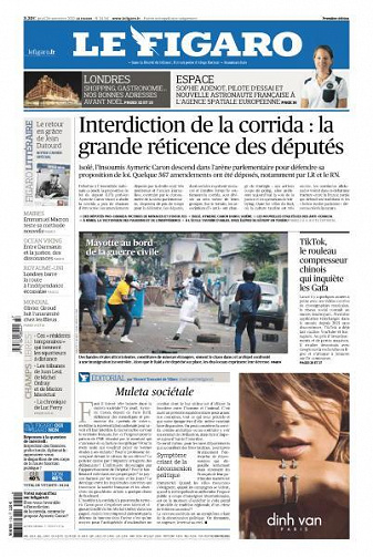 Le Figaro du Jeudi 24 Novembre 2022