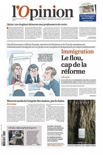 L’Opinion - 24 Novembre 2022
