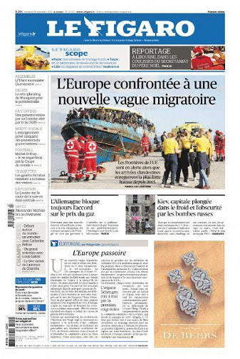 Le Figaro du Vendredi 25 Novembre 2022