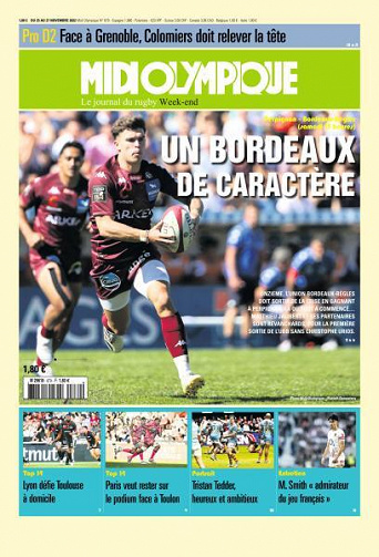 Midi Olympique Vert - 25 Novembre 2022