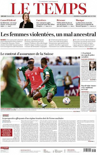 Le Temps - 25 Novembre 2022