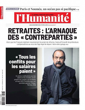 L’Humanite - 28 Novembre 2022