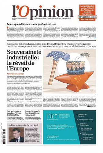 L’Opinion - 28 Novembre 2022
