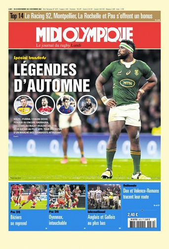 Midi Olympique Rouge - 28 Novembre 2022