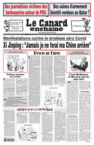Le Canard enchaîné - 30 Novembre 2022
