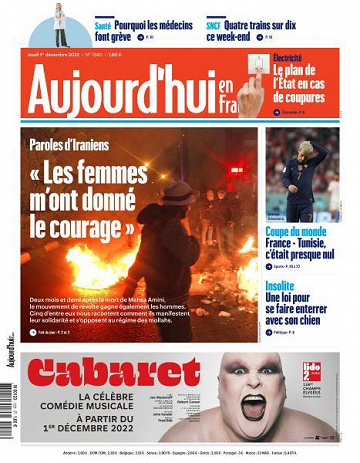 Aujourd’hui en France - 1er Décembre 2022
