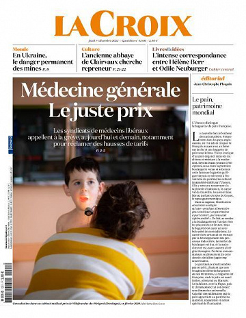 La Croix - 1er Décembre 2022