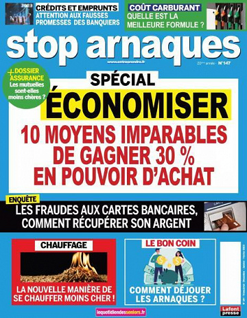 Stop Arnaques - Décembre 2022 - Février 2023