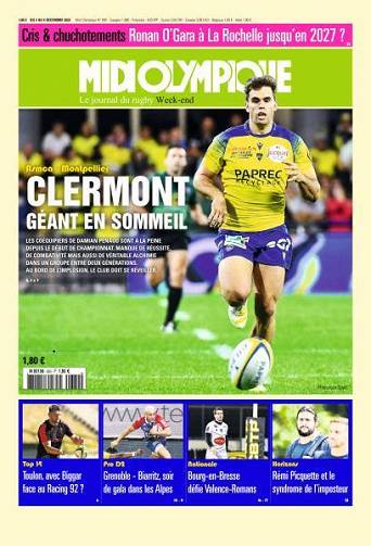 Midi Olympique Vert - 2 Décembre 2022