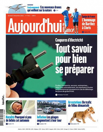 Aujourd’hui en France - 3 Décembre 2022