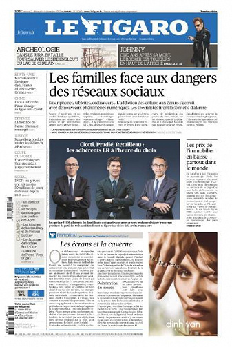 Le Figaro du Samedi 3 et Dimanche 4 Décembre 2022