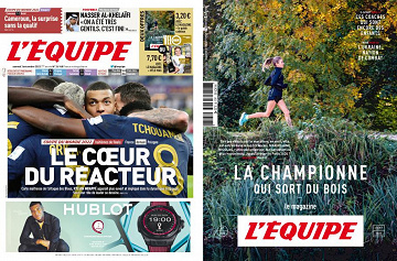 Pack L’Equipe + L’Equipe Magazine - Samedi 3 Décembre 2022