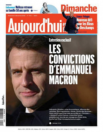 Aujourd’hui en France - 4 Décembre 2022