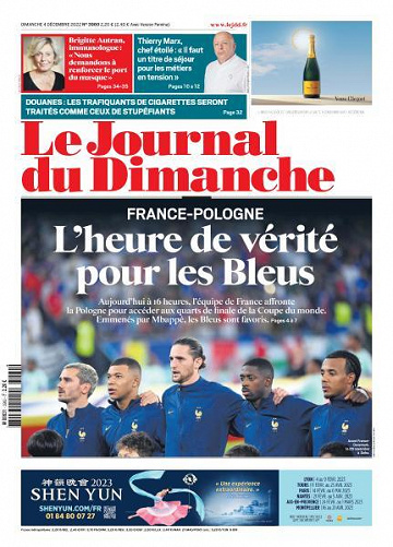 Le Journal du Dimanche - 4 Décembre 2022