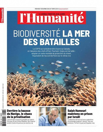 L’Humanite - 7 Décembre 2022