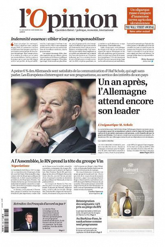 L’Opinion - 8 Décembre 2022