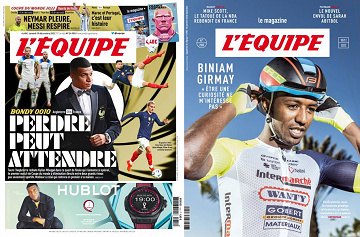 Pack L’Equipe + L’Equipe Magazine - Samedi 10 Décembre 2022