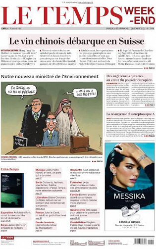 Le Temps - 10-11 Décembre 2022