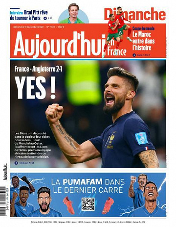 Aujourd’hui en France - 11 Décembre 2022
