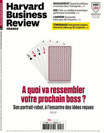 Harvard Business Review France - Décembre 2022 - Janvier 2023