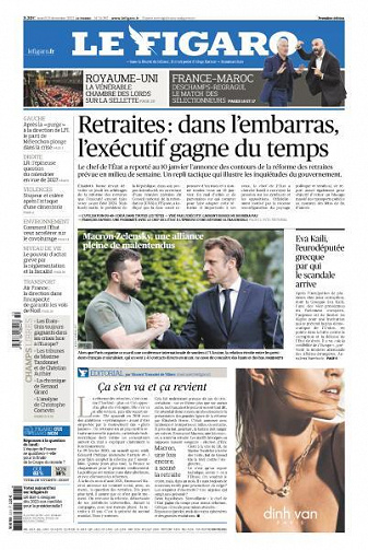 Le Figaro du Mardi 13 Décembre 2022