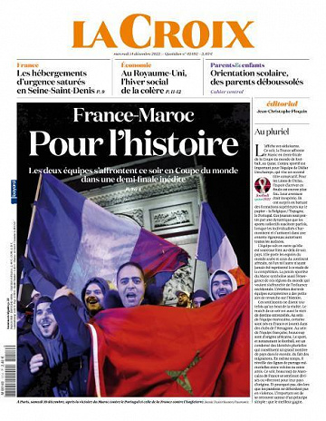 La Croix - 14 Décembre 2022
