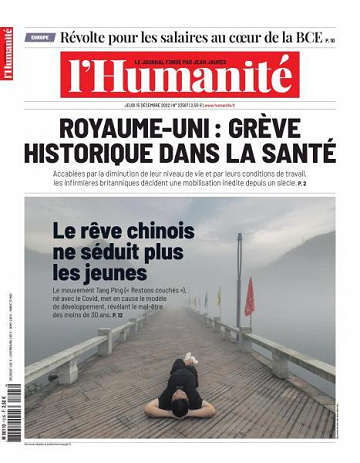 L’Humanite - 15 Décembre 2022
