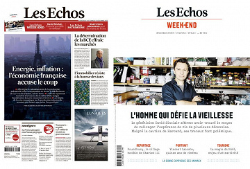 Pack Les Echos + Les Echos Week-end - Vendredi 16 Décembre 2022