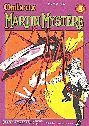 Ombrax n° 241  -  martin mystère